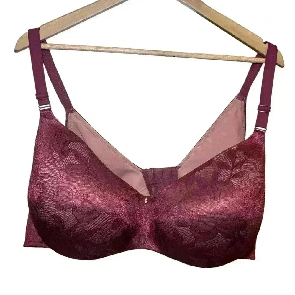 Cacique Lightly Lined Balconette Underwire Bra | Size 48D (Style 4337)